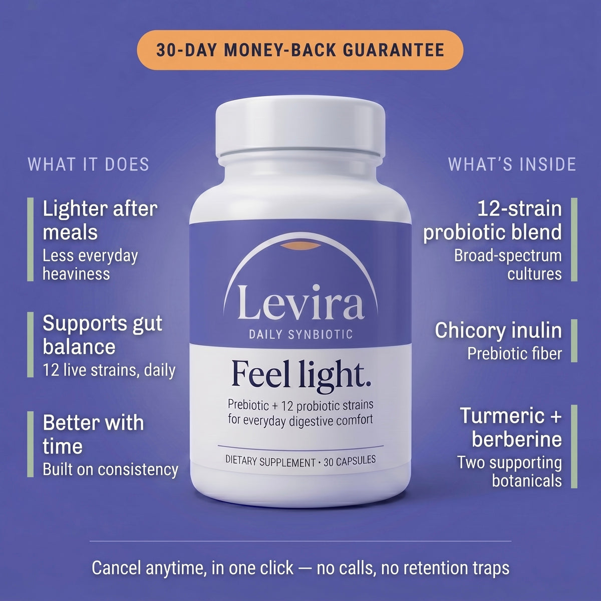 Levira daily probiotic